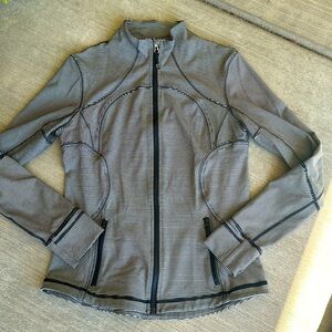 Lulu unlined jacket in great condition with only slight wear under arms.